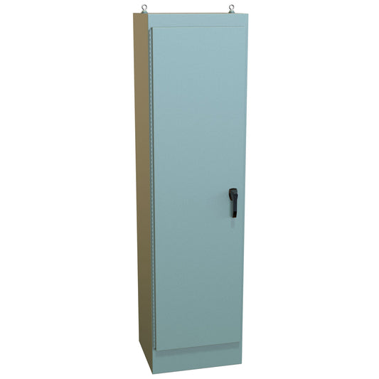 Hammond 1418YW20 N12 Freestanding Enclosure - 90" x 24" x 20" - Steel/Gray