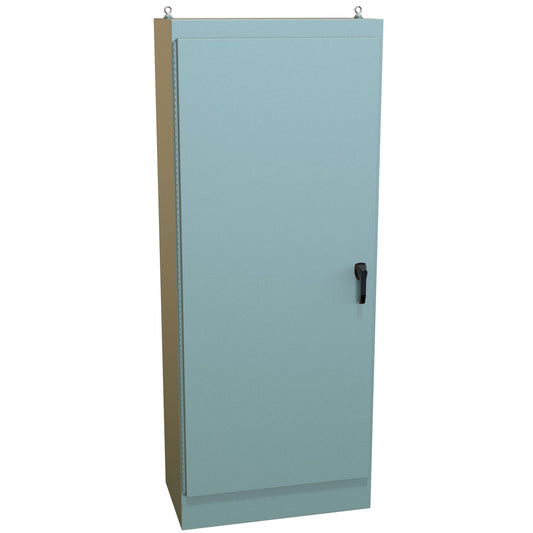 Hammond 1418YY20 N12 Freestanding Enclosure - 90" x 36" x 20" - Steel/Gray