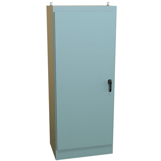 Hammond 1418YY24 N12 Freestanding Enclosure - 90" x 36" x 24" - Steel/Gray