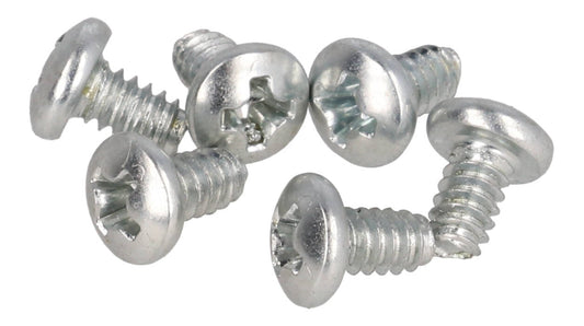 Hammond 1421J6 Small Case Replacement Assembly Screws, #6-32 x 1/4", 6/Pack.