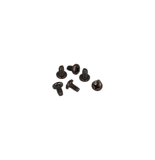 Hammond 1421J6BK Small Case Replacement Assembly Screws, #6-32 x 1/4", Black, 6/Pack.