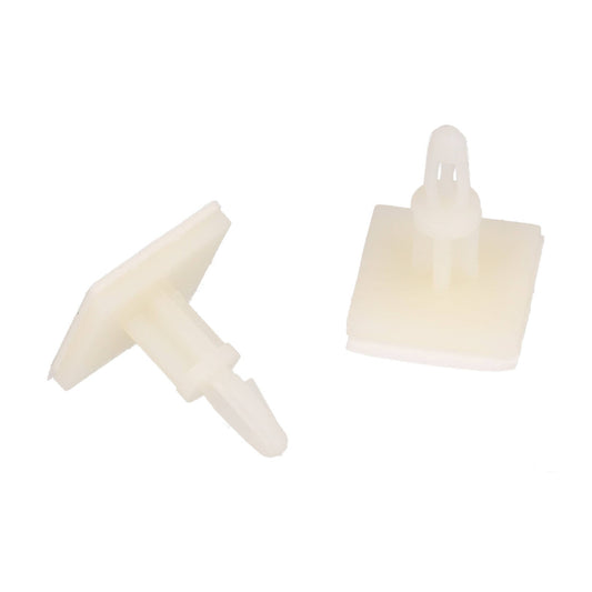 Hammond 1421PCB2-100 1421PCB Printed Circuit Board Standoffs, 1/2" Height, White Nylon, Self-Adhesive Mounting Pad, 100-pack.