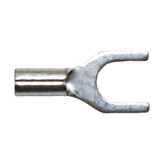 PICO 1422-16 26-22 AWG #4 Non-Insulated Brazed Spade Connectors, 100-Piece