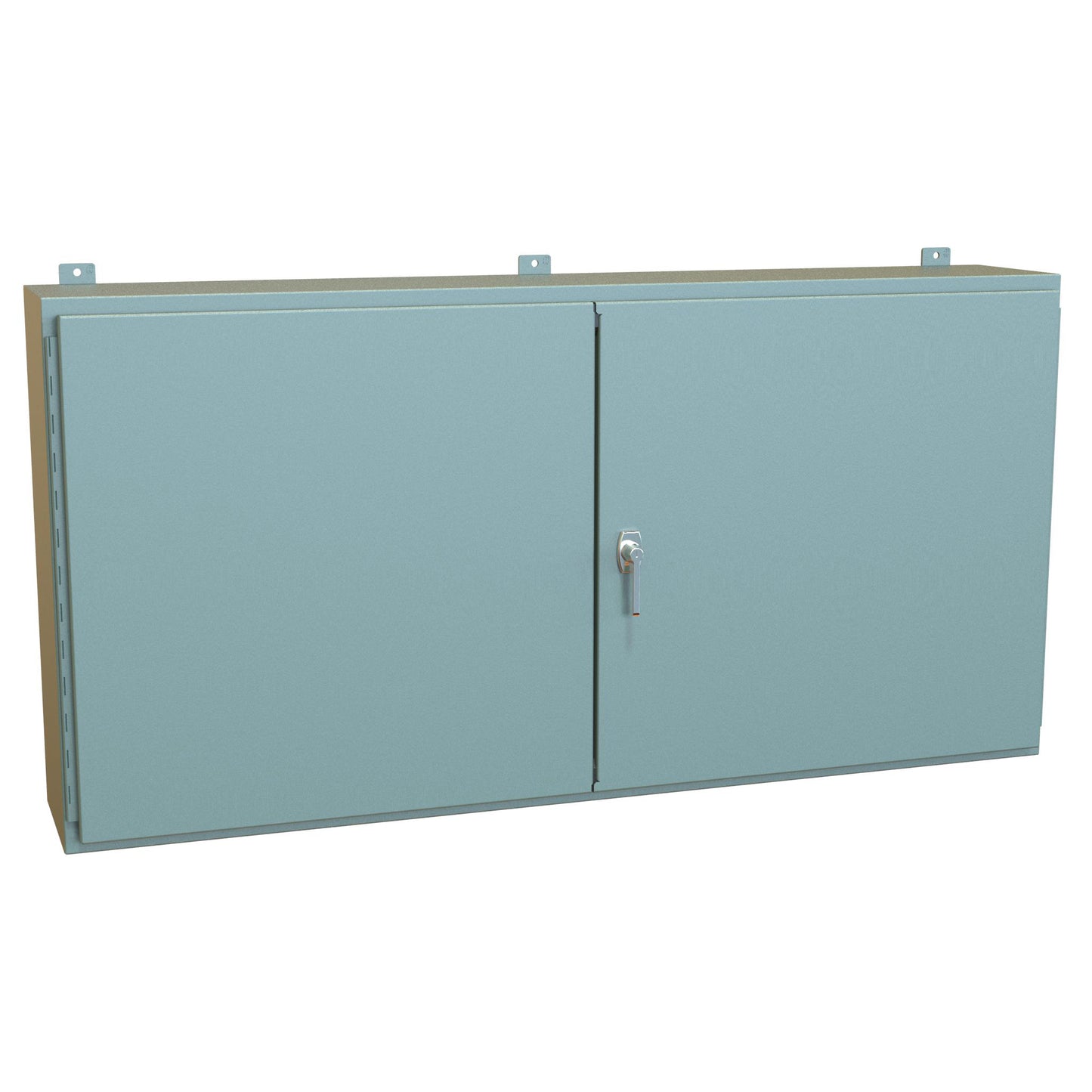 Hammond 1422RX10 N12 Double Door Wallmount Enclosure w/Panel - 30" x 60" x 10" - Steel/Gray