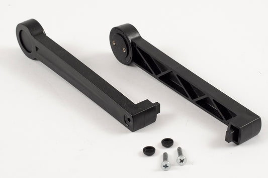 Hammond 1427BAILKIT1 1427BAILKIT Series Chassis Tilt Bail, Polycarbonate Bail Sides, Pair, Mounting Hardware Included.