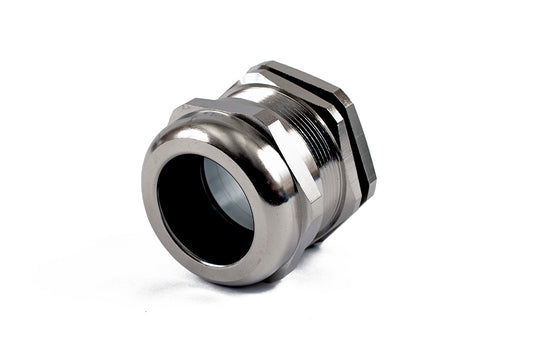 Hammond 1427BCGPG36 1427BCG Liquid-Tight Cordgrip, Nickel Plated Brass, PG36 Thread, Wire Diameter 22 mm-32 mm, 48 mm Mounting Hole, IP68.