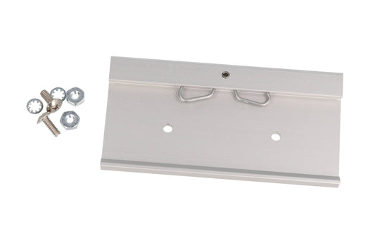 Hammond 1427DIN100M Heavy Duty Aluminum DIN Clip, For 35 mm DIN Rail, 125 lb Rating, 2.02" x 3.94", Hardware Included.