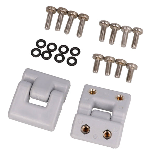 Hammond 1427HK Optional Hinge Kit, For 1590ZGRP Glass Reinforced Polyester Enclosures.