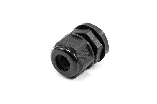 Hammond 1427NCGPG11B 1427NCG Liquid-Tight Cordgrip, Black Nylon, PG11 Thread, Wire Diameter 5 mm-10 mm, 19 mm Mounting Hole, IP68, Standard Length.