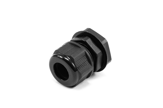 Hammond 1427NCGPG13B 1427NCG Liquid-Tight Cordgrip, Black Nylon, PG13 Thread, Wire Diameter 6 mm-12 mm, 21 mm Mounting Hole, IP68, Standard Length.