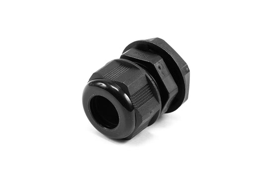 Hammond 1427NCGPG16B 1427NCG Liquid-Tight Cordgrip, Black Nylon, PG16 Thread, Wire Diameter 10 mm-14 mm, 23 mm Mounting Hole, IP68, Standard Length.