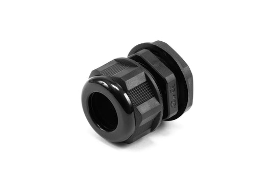 Hammond 1427NCGPG21B 1427NCG Liquid-Tight Cordgrip, Black Nylon, PG21 Thread, Wire Diameter 13 mm-18 mm, 29 mm Mounting Hole, IP68, Standard Length.