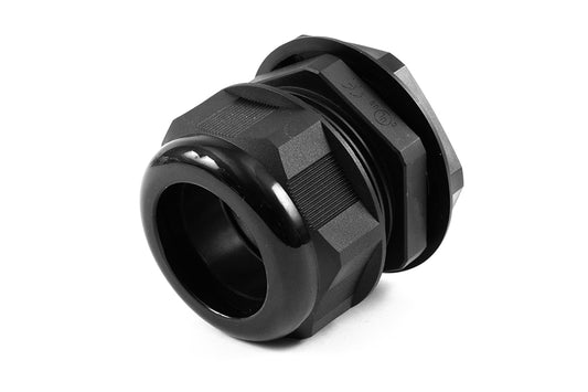 Hammond 1427NCGPG42B 1427NCG Liquid-Tight Cordgrip, Black Nylon, PG42 Thread, Wire Diameter 32 mm-38 mm, 55 mm Mounting Hole, IP68, Standard Length.
