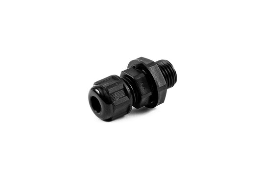 Hammond 1427NCGPG7LB 1427NCG Liquid-Tight Cordgrip, Black Nylon, PG7 Thread, Wire Diameter 3 mm-7 mm, 13 mm Mounting Hole, IP68, Extra Long.