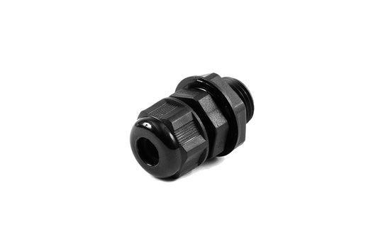 Hammond 1427NCGPG9LB 1427NCG Liquid-Tight Cordgrip, Black Nylon, PG9 Thread, Wire Diameter 4 mm-8 mm, 15 mm Mounting Hole, IP68, Extra Long.