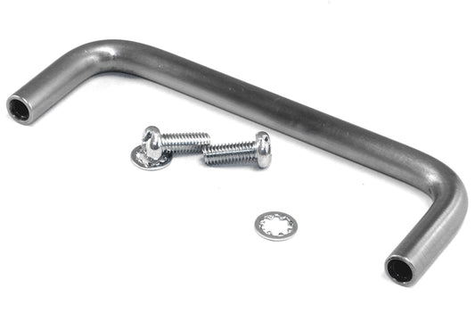 Hammond 1427S3 1427 Series Chassis Handle, Chrome Plated, 4.00" Mounting Hole Centers, 1.50" Handle Depth, 0.31" Diameter, 10-32 Thread.