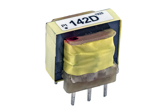 Hammond 142D Audio Transformer, Open Frame PC Board Mount, 600 C.T.:600 C.T., 142 Series