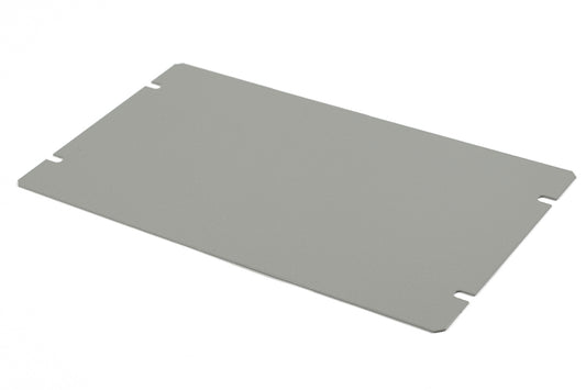 Hammond 1431-14 1441 Series Steel Bottom Panel, 9.00" x 5.00", ASA 61 Gray Powder Coat, For 1441-14 Chassis.