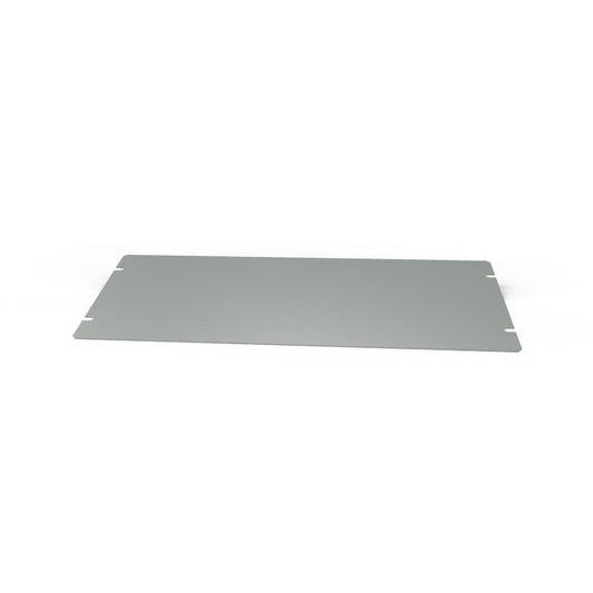 Hammond 1431-18 1441 Series Steel Bottom Panel, 13.50" x 5.00", ASA 61 Gray Powder Coat, For 1441-18 Chassis.