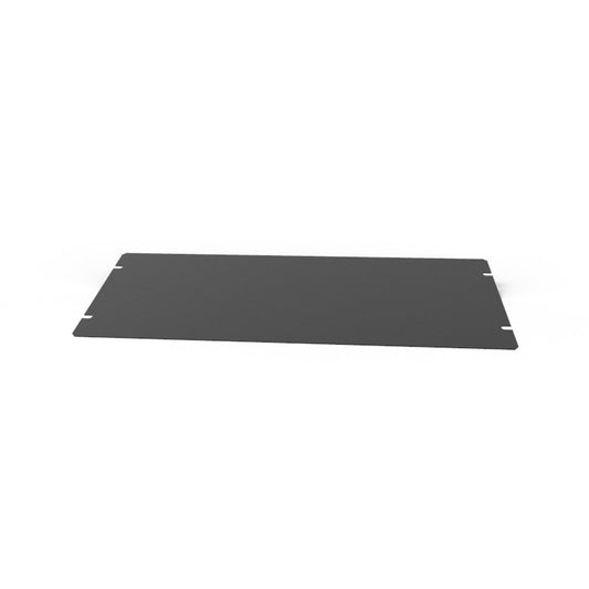 Hammond 1431-18BK3 1441 Series Steel Bottom Panel, 13.50" x 5.00", Satin Black Powder Coat, For 1441-18 Chassis.