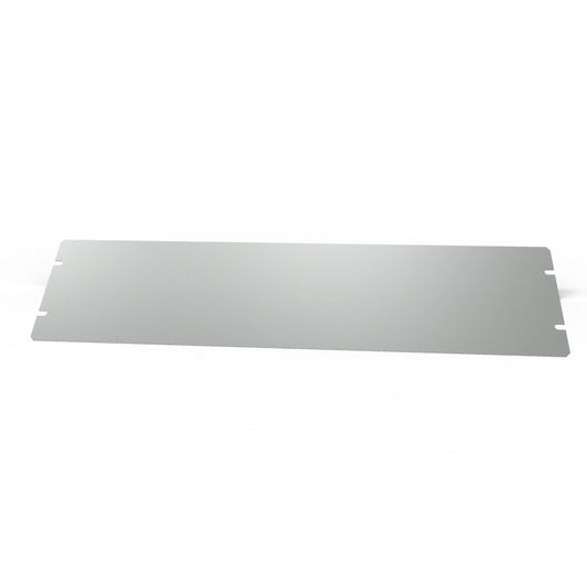 Hammond 1431-20 1441 Series Steel Bottom Panel, 17.00" x 4.00", ASA 61 Gray Powder Coat, For 1441-20 Chassis.