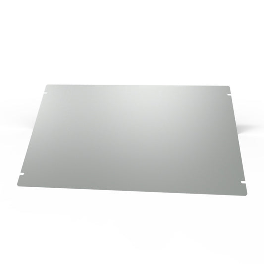 Hammond 1431-30 1441 Series Steel Bottom Panel, 17.00" x 10.00", ASA 61 Gray Powder Coat, For 1441-30/1441-32/1441-33 Chassis.