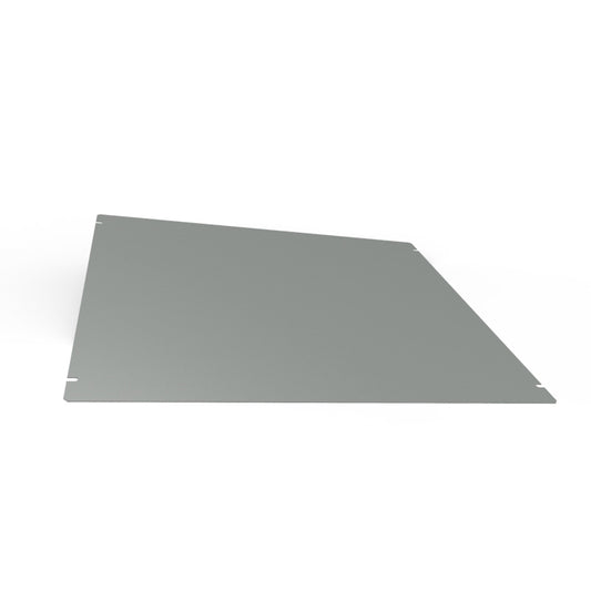 Hammond 1431-38 1441 Series Steel Bottom Panel, 17.00" x 14.00", ASA 61 Gray Powder Coat, For 1441-38/1441-40/1441-42 Chassis.