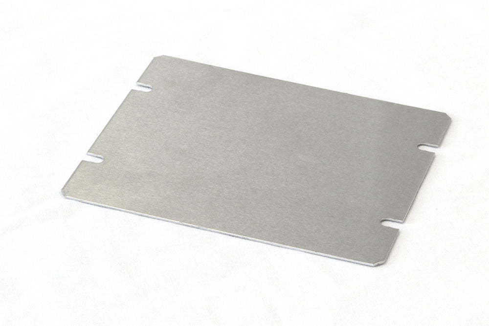 Hammond 1434-54 Aluminum Chassis Cover Plate 5" x 4"