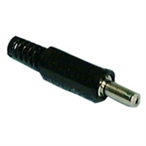 Philmore 1438 DC Coaxial Power Plug 1.4mm x 3.8mm, with Solder Lug Terminals and Plastic Strain Relief