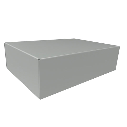 Hammond 1441-12 1441 Series Steel Chassis, 20 Gauge, 7.00" x 5.00" x 2.00", ASA 61 Gray Powder Coat.