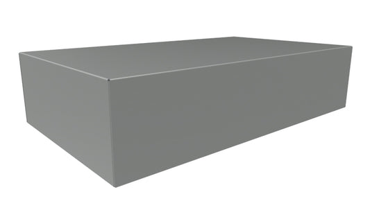 Hammond 1441-33 1441 Series Steel Chassis, 20 Gauge, 17.00" x 10.00" x 4.00", ASA 61 Gray Powder Coat.