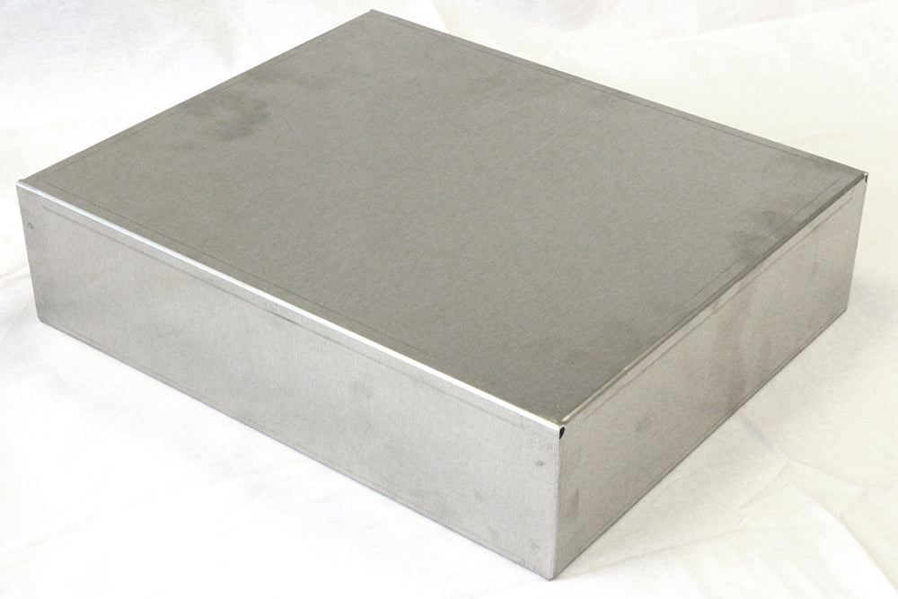 Hammond 1444-12103 Aluminum Chassis 12" x 10" x 3"