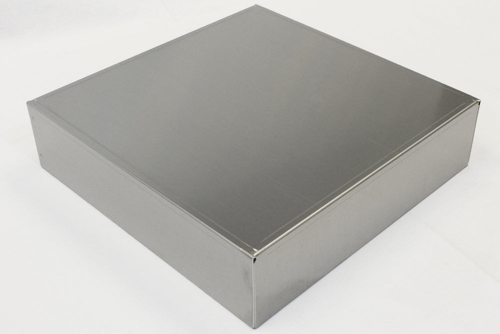 Hammond 1444-12123 Aluminum Chassis 12" x 12" x 3"