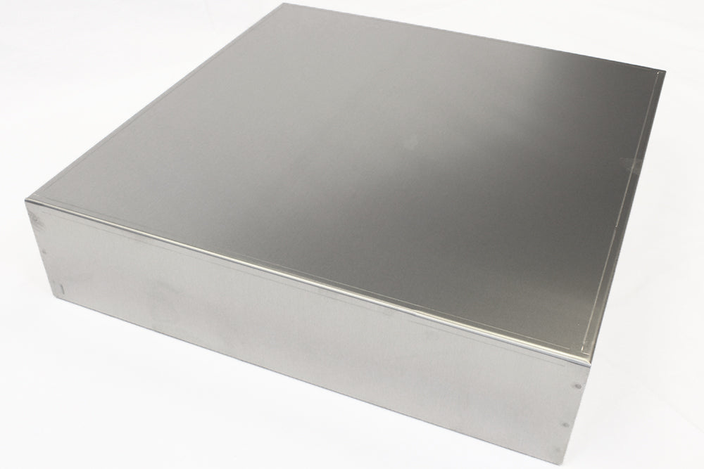 Hammond 1444-17174 Aluminum Chassis 17" x 17" x 4"