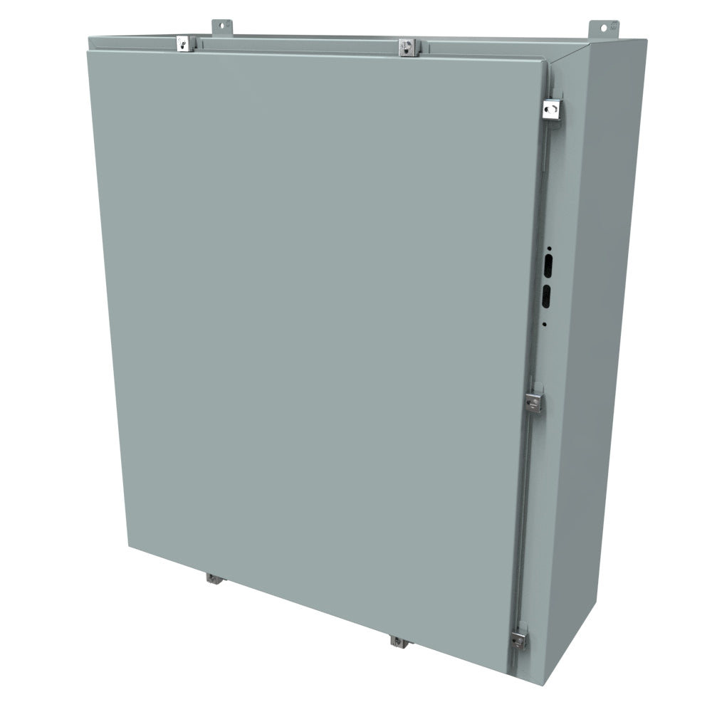 Hammond 1447SN4J12 N4 Disconnect Enclosure w/Panel - 42" x 37.38" x 12" - Steel/Gray