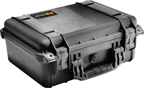 Pelican 1450NF Protector Case with No Foam (Empty), Black (ID 14.66" x 10.24" x 6.12") Mfr# 1450-001-110