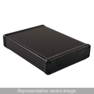 Hammond 1455TALRD-10 1455 Series Aluminum End Panels, Red Anodized, 10-pack, For 1455T Series Metal End Plate Enclosures.