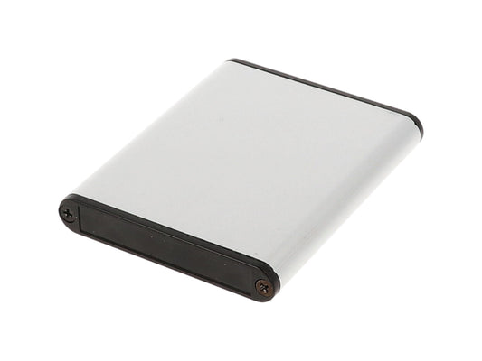 Hammond 1455A802 Extruded Aluminum Enclosure with Plastic End Panels 3.15" x 2.76" x 0.47"