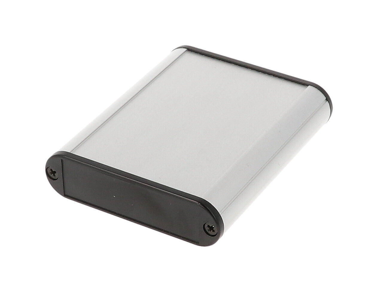 Hammond 1455B802 Extruded Aluminum Enclosure 3.15" x 2.83" x 0.75" with Plastic End Panels