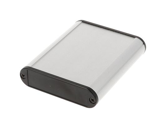 Hammond 1455B802 Extruded Aluminum Enclosure 3.15" x 2.83" x 0.75" with Plastic End Panels