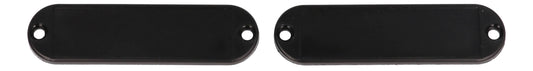 Hammond 1455BPLBK 1455 Series Closed Plastic Bezel/End Cap, Black, 2-Pack, For 1455B Enclosures.