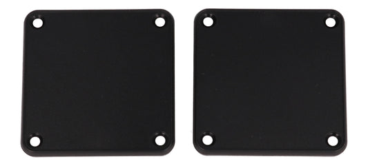 Hammond 1455CSPLBK 1455 Series Closed Plastic Bezel/End Cap, Black, 2-Pack, For 1455CS Enclosures.