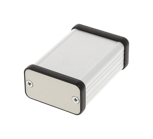 Hammond 1455D601 Extruded Aluminum Enclosure with Metal End Panels 2.36" x 1.76" x 0.99"