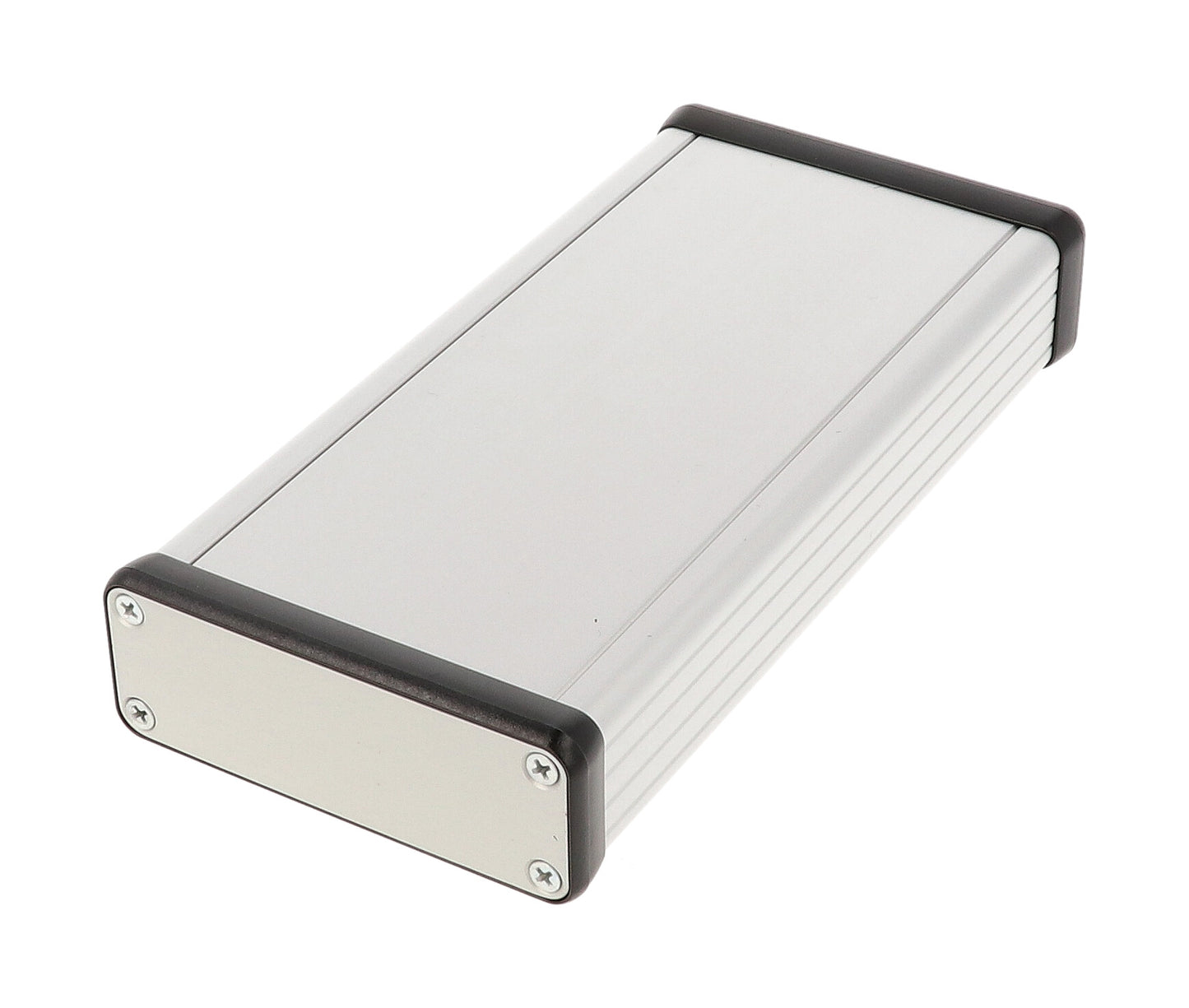 Hammond 1455J1601 Extruded Aluminum Enclosure with Metal End Panels 6.3" x 3.07" x 1.06"