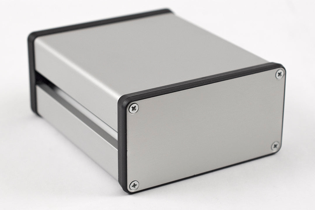Hammond 1455NC1201 Channel Mount Extruded Aluminum Enclosure with Aluminum Endplate 4.72" x 4.06" x 2.09"