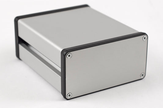 Hammond 1455NC1201 Channel Mount Extruded Aluminum Enclosure with Aluminum Endplate 4.72" x 4.06" x 2.09"