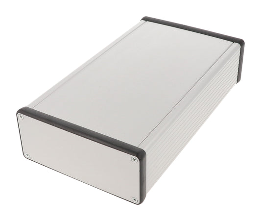 Hammond 1455Q2201 Extruded Aluminum Enclosure with Metal End Panels 8.66" x 4.92" x 2.05"