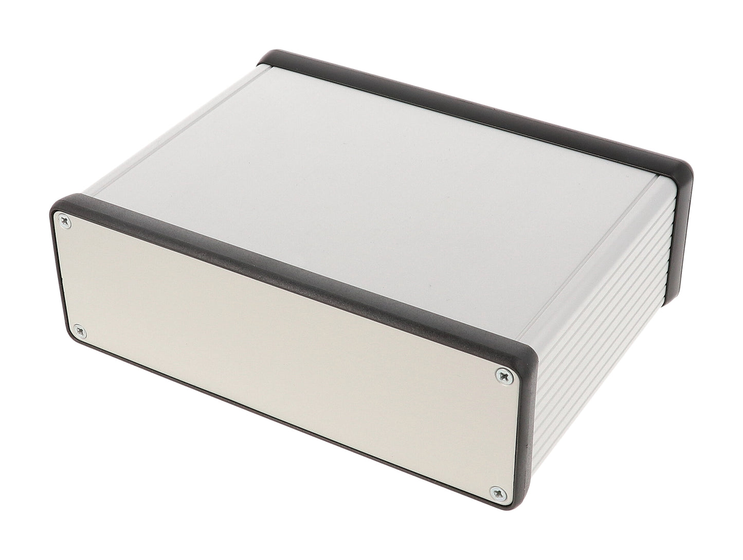Hammond 1455T1201 Extruded Aluminum Enclosure with Metal End Panels 4.72" x 6.49" x 1.99"