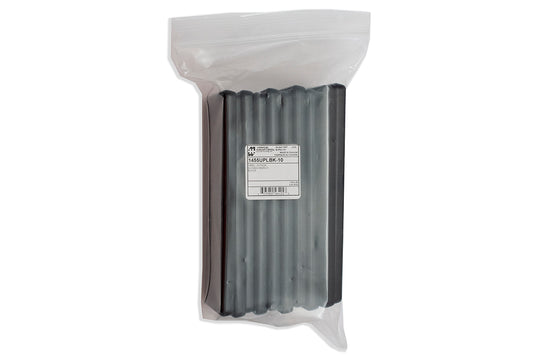 Hammond 1455UPLBK-10 1455 Series Closed Plastic Bezels/End Caps, Black, 10-pack, For 1455U Series Enclosures.