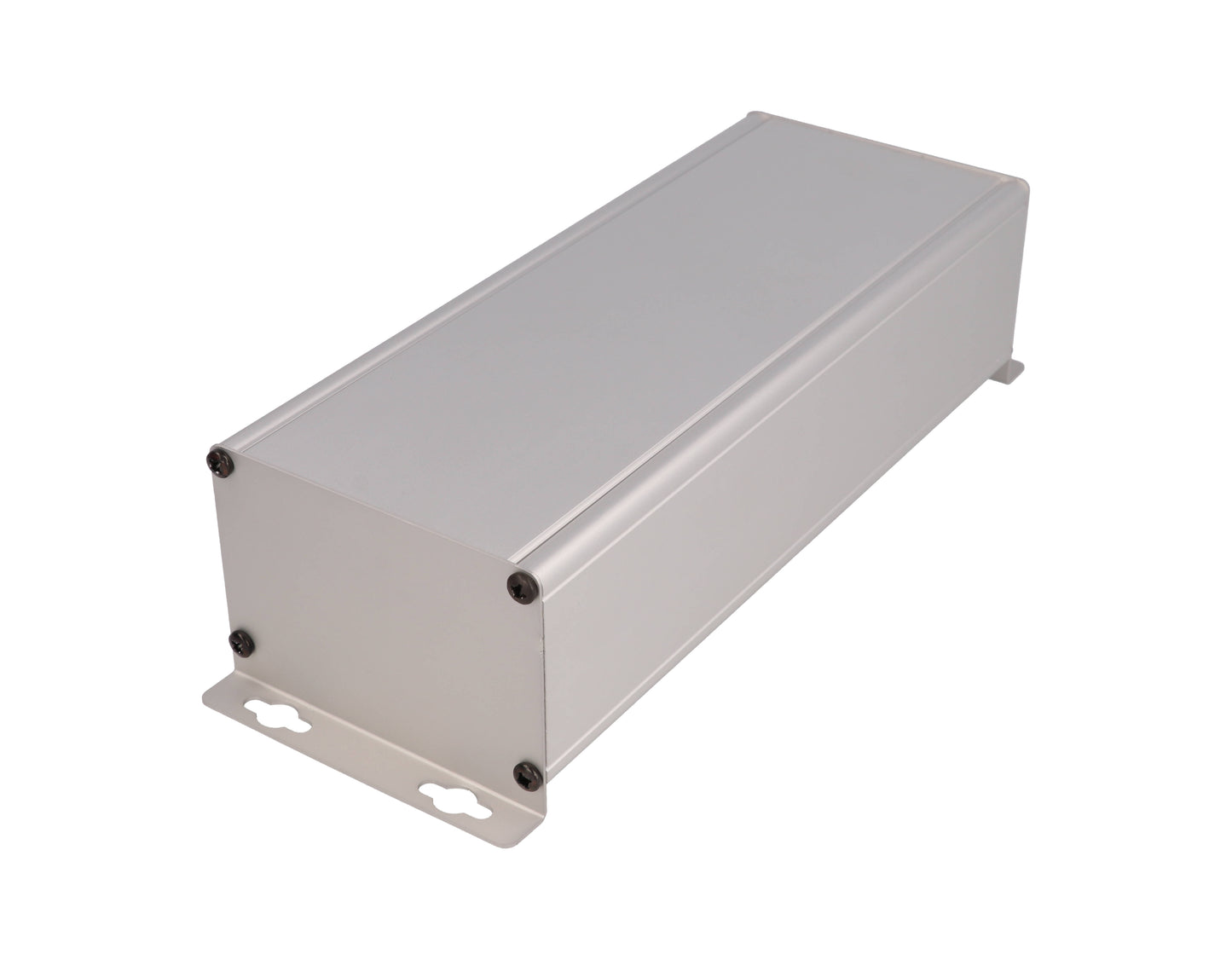Hammond 1455ZT2201 Wallmount Extruded Aluminum Enclosure with L-Brackets 8.66" x 3.5" x 2.2"